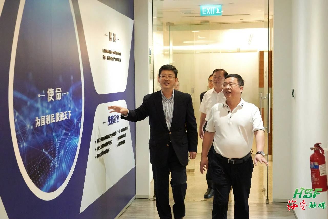 包洪文一行到合盛农业总部调延祝。。。。